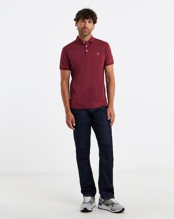 Polo Ralph Lauren Short Sleeve Soft Cotton Polo - Wine Heather