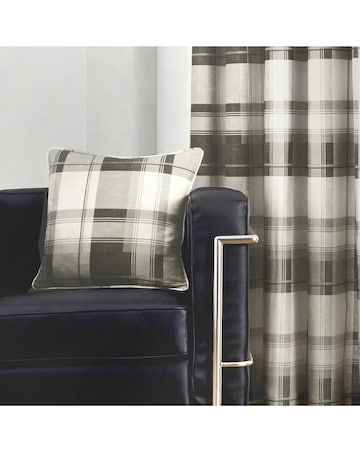 Balmoral Check Eyelet Curtains