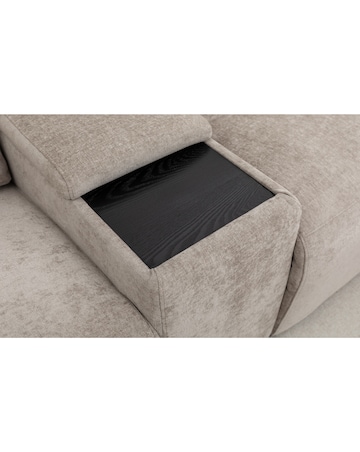 Weston Power Recliner 2 Corner 1 Seater Sofa with Console