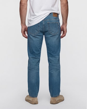 Union Loose Fit Stretch Jeans Mid Wash
