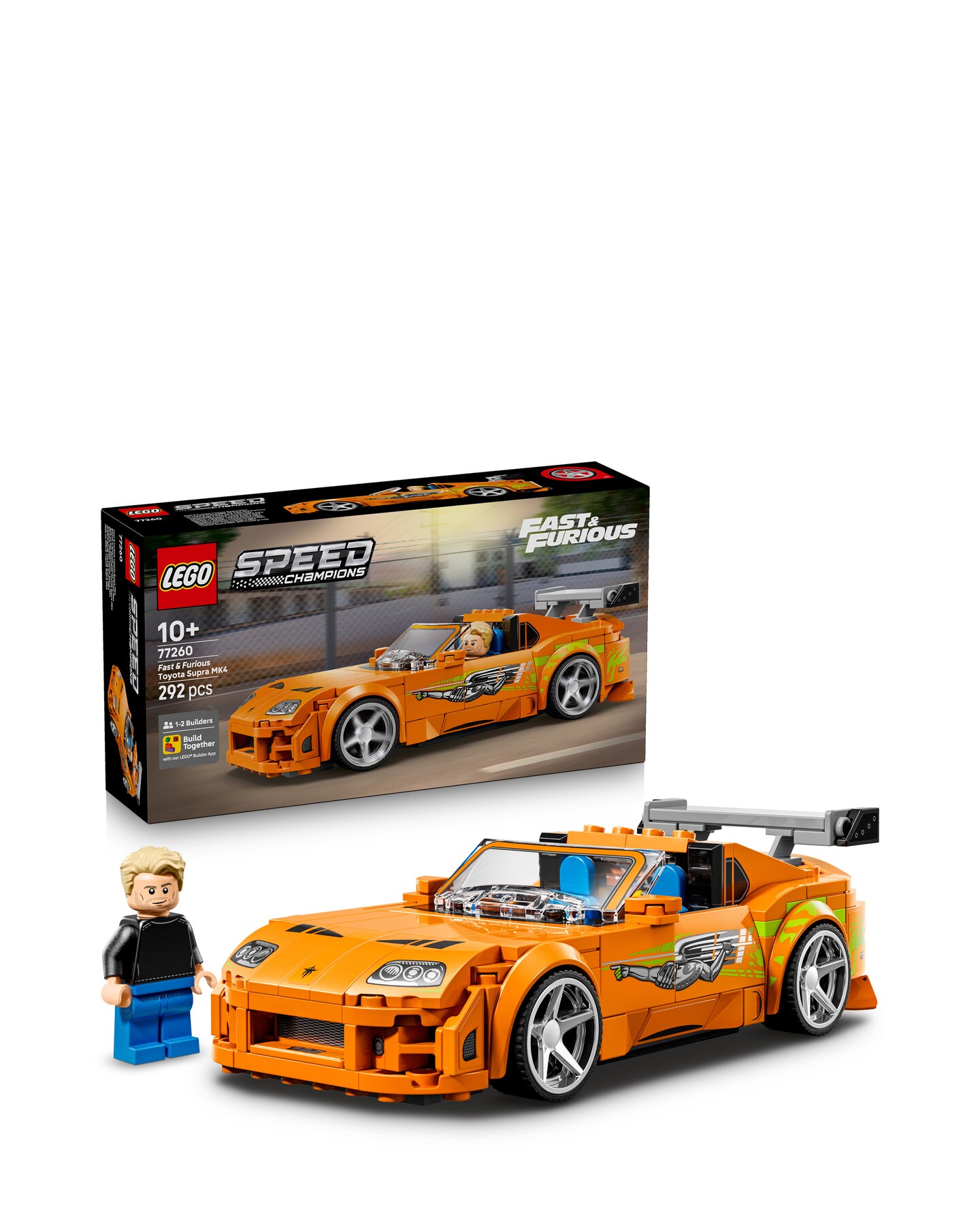 LEGO Speed Champions The Fast and The Furious Toyota Supra MK4 77260