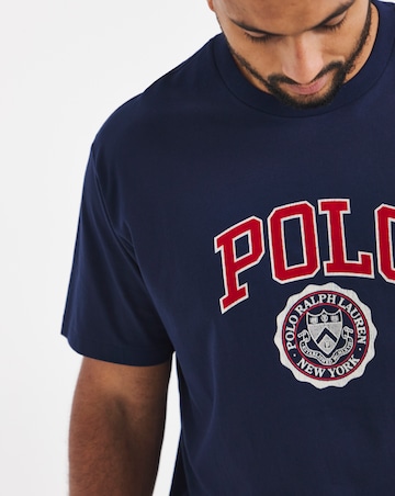 Polo Ralph Lauren Short Sleeve Crest T-Shirt - Navy