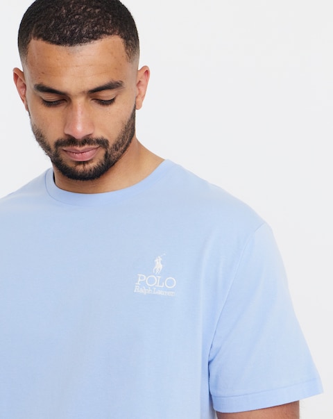 Polo Ralph Lauren Short Sleeve Chest Logo T-Shirt - Blue