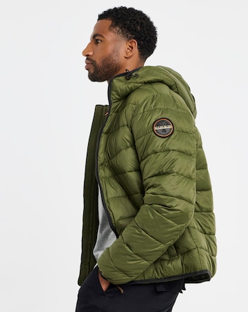 Napapijri Aerons Hooded Jacket - Olive