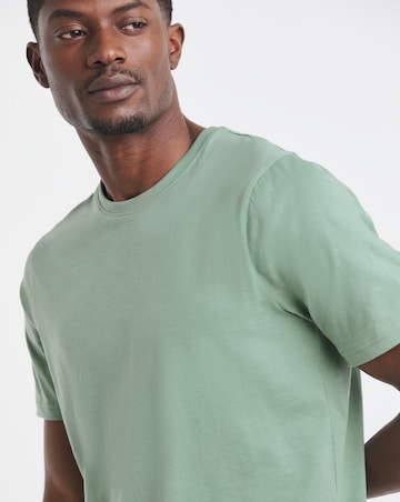 Pure Cotton Crew Neck T-Shirt Long
