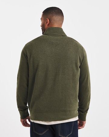 Polo Ralph Lauren Double Knit Cardigan - Green Heather