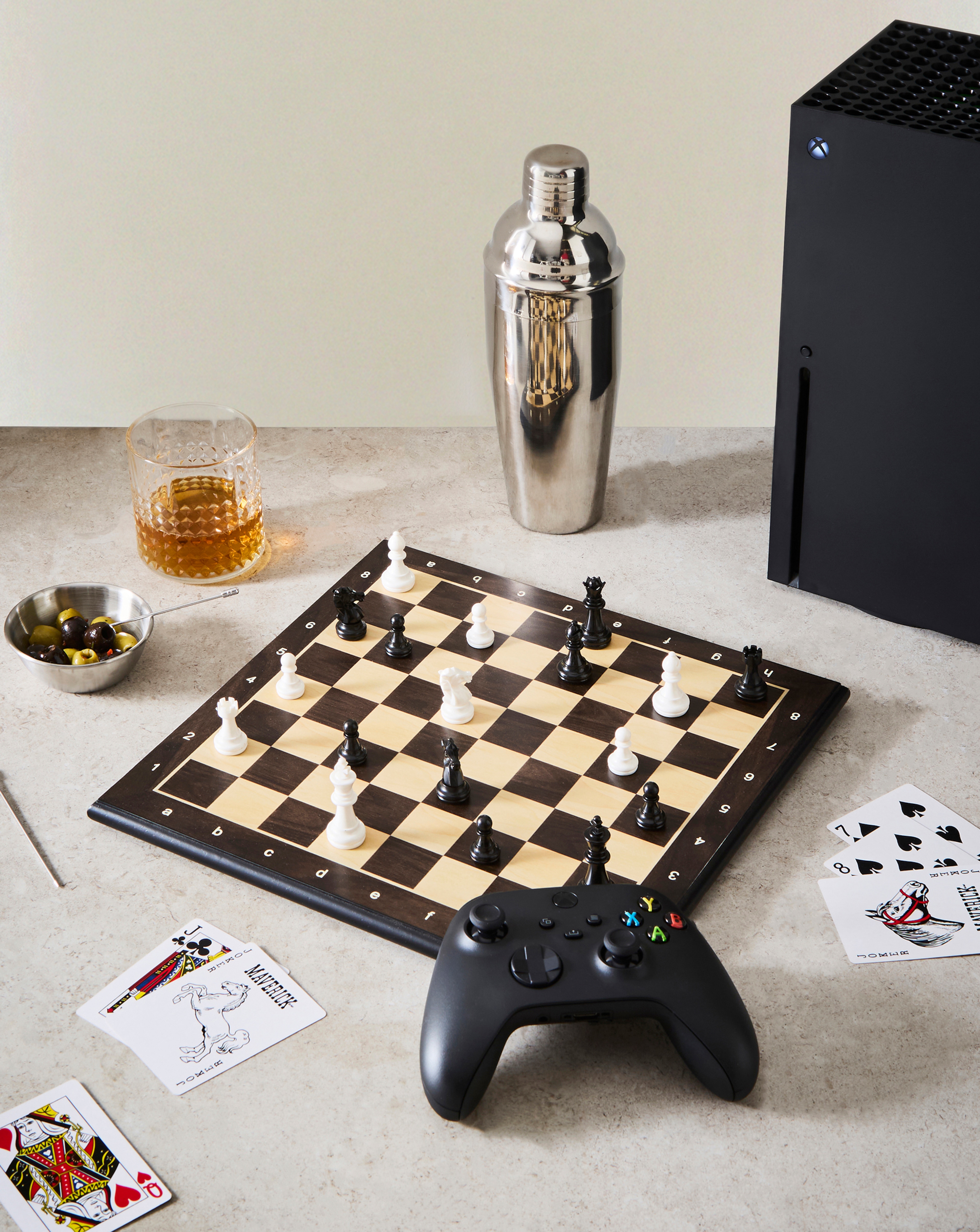 Father's Day gifting pictured including Xbox Series X 1TB Console - Carbon Black