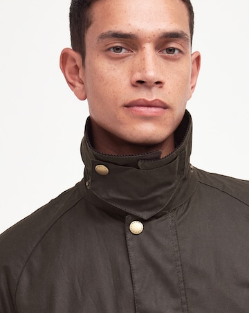 Barbour Ashby Wax Jacket - Olive