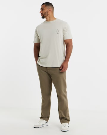 Jack & Jones Astro Back Graphic T-Shirt - Off White