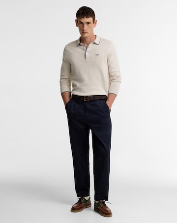 Barbour Yorklane Twill Trouser - Navy