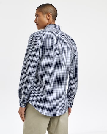 Polo Ralph Lauren Long Sleeve Gingham Oxford Shirt - Navy/White