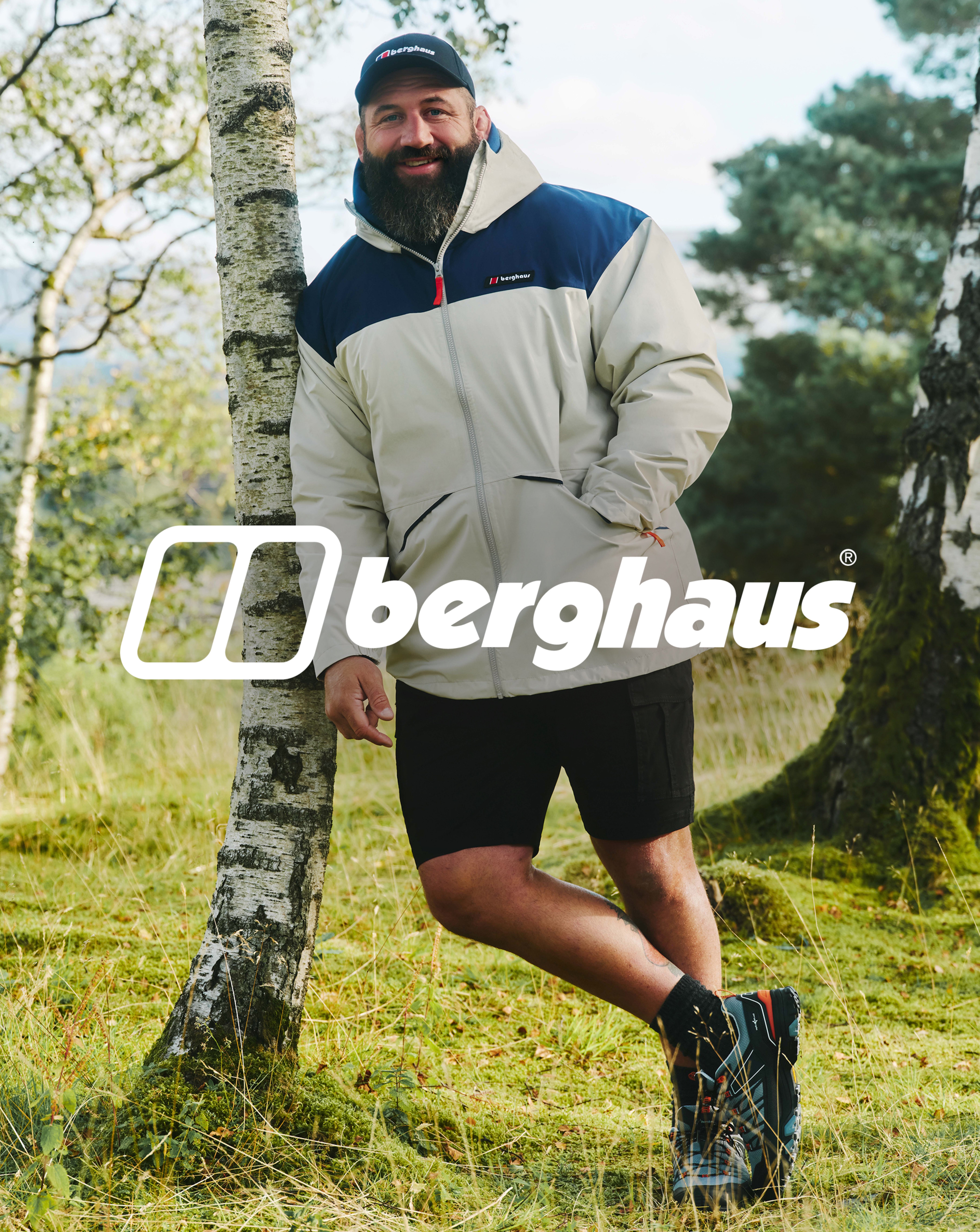 Joe Marler wears Berghaus Trango Mountain 3000 Jacket