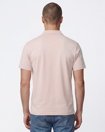 Marl Jersey Polo Shirt Long