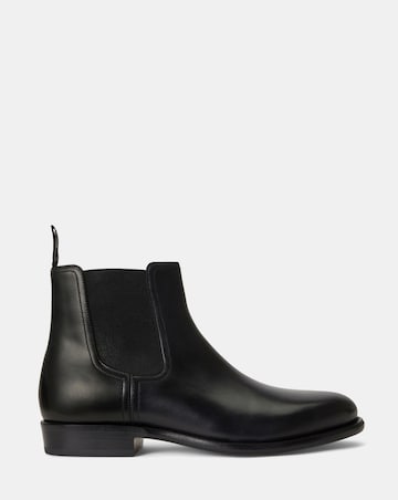Polo Ralph Lauren Leather Chelsea Boots - Black