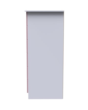 Haydn Ready Assembled 1 Door 5 Drawer Kids Wardrobe - Kids