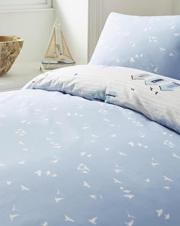 Fusion Beach Huts Duvet Cover Set