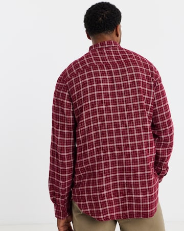 Long Sleeve Check Flannel Shirt