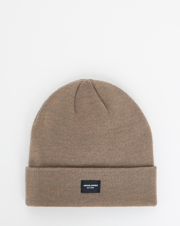 Jack & Jones DNA Hat and Scarf Giftbox - Walnut