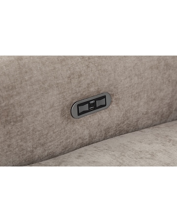 Weston Power Recliner 2 Corner 1 Seater Sofa with Console