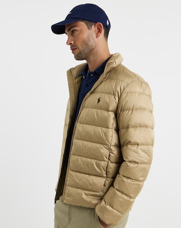 Polo Ralph Lauren Packable Puffer Jacket - Vintage Khaki