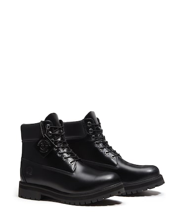 Timberland 6 Inch Stacked Waterproof Boot - Black