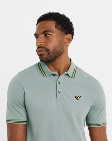 Voi Tipped Pique Polo Long Length