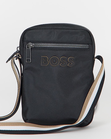 BOSS Catch Logo Cross Body Bag - Black