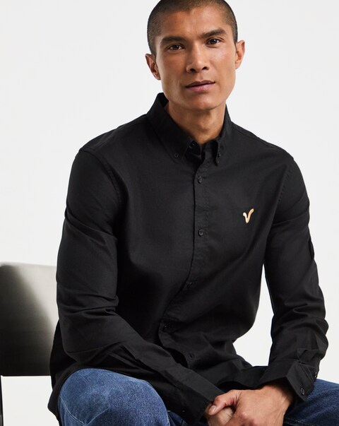 Voi Long Sleeve Oxford Shirt