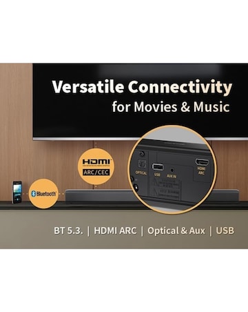 Sharp 150W 2.0 Soundbar
