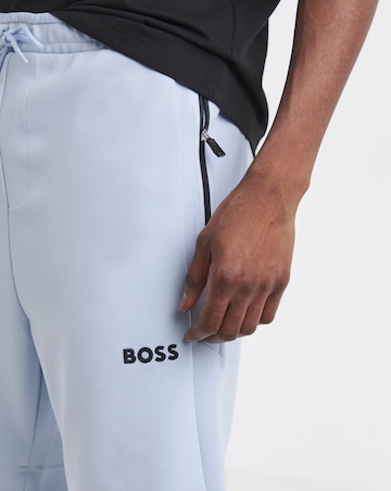 BOSS Light Blue Sweat Short