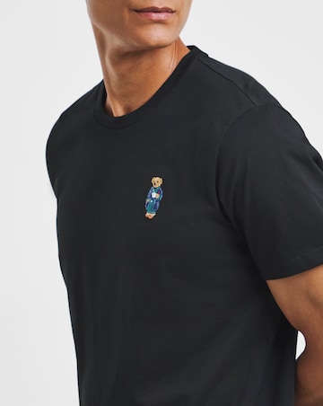 Polo Ralph Lauren Short Sleeve Bear Lounge T-Shirt - Black