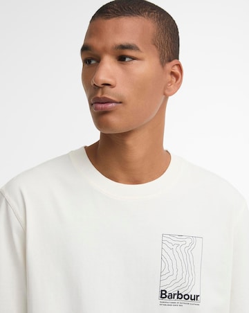 Barbour Woodbine Short Sleeve Relaxed Graphic T-Shirt - White