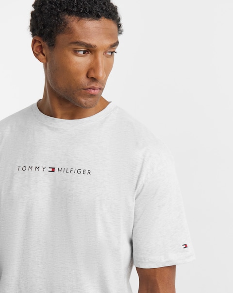 Tommy Hilfiger Short Sleeve Lounge T-Shirt - Grey Marl