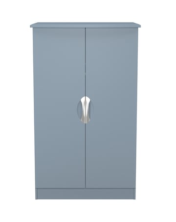 Haydn Ready Assembled 2 Door Midi Wardrobe - Kids