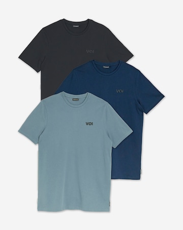 Voi 3 Pack T-shirts Long Length