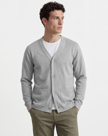 Jersey Cardigan- Grey