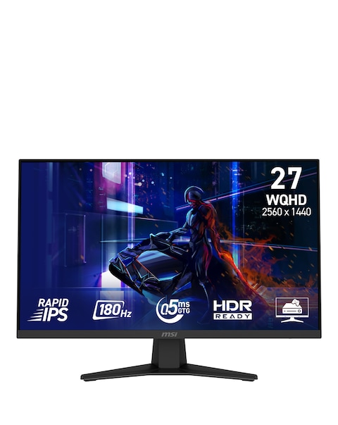 MSI MAG 274QF 27in 180Hz WQHD HDR Rapid IPS 0.5ms Flat Gaming Monitor