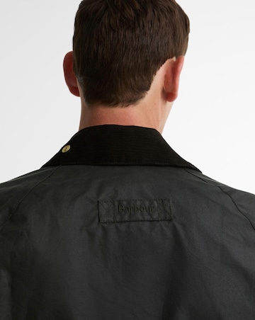 Barbour Icons Patch Bedale Wax Jacket - Sage