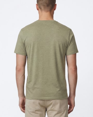 5 Pack V Neck T-Shirts Long - Marl