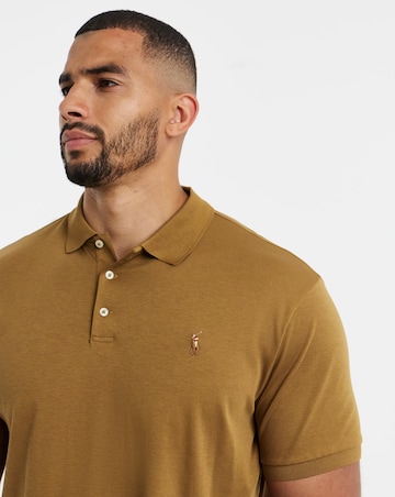 Polo Ralph Lauren Short Sleeve Soft Cotton Polo - Cafe Brown