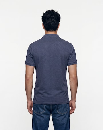 Marl Pique Polo Long