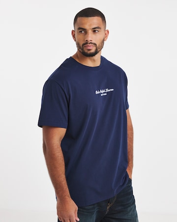 Polo Ralph Lauren Short Sleeve Script T-Shirt - Navy