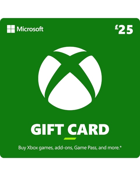 Xbox £25 Gift Card (Digital Download)