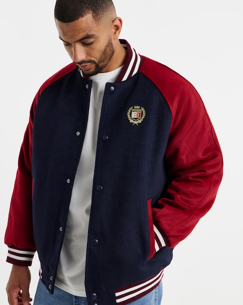 Tommy Jeans Wool Crest Bomber