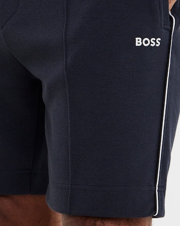 BOSS Pique Short - Navy