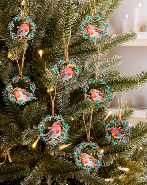 New In - Gisela Graham Robin Decorations