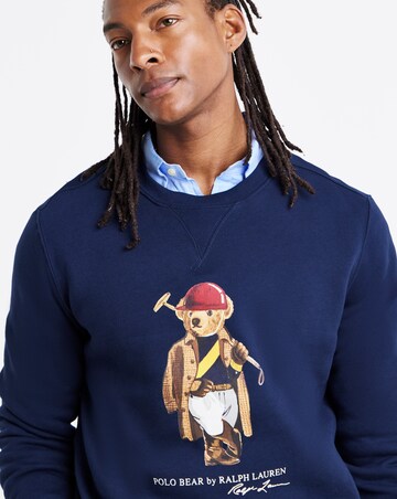 Polo Ralph Lauren Bear Crew Neck Sweatshirt - Navy