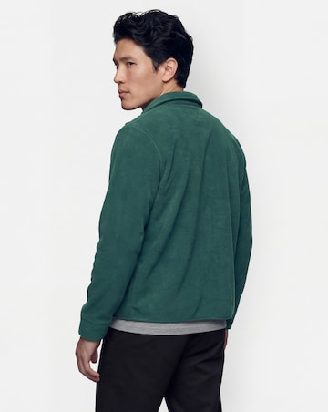 Microfleece Full Zip Jacket-Green