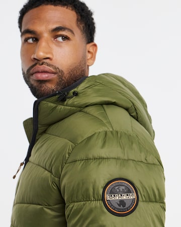 Napapijri Aerons Hooded Jacket - Olive