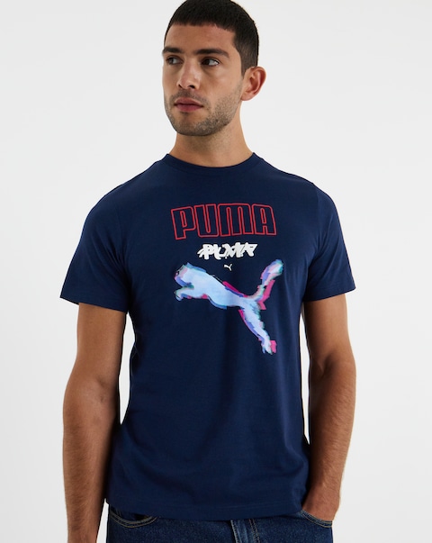 PUMA Graphics Cyber T-Shirt